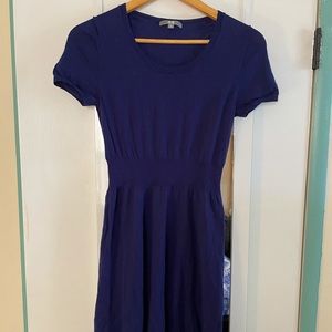 Merino wool swing dress